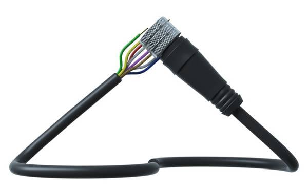 Sensorleitung M12 8P PUR 5m IP67 - 5 m - PUR-Kabel - AA049 - autosen