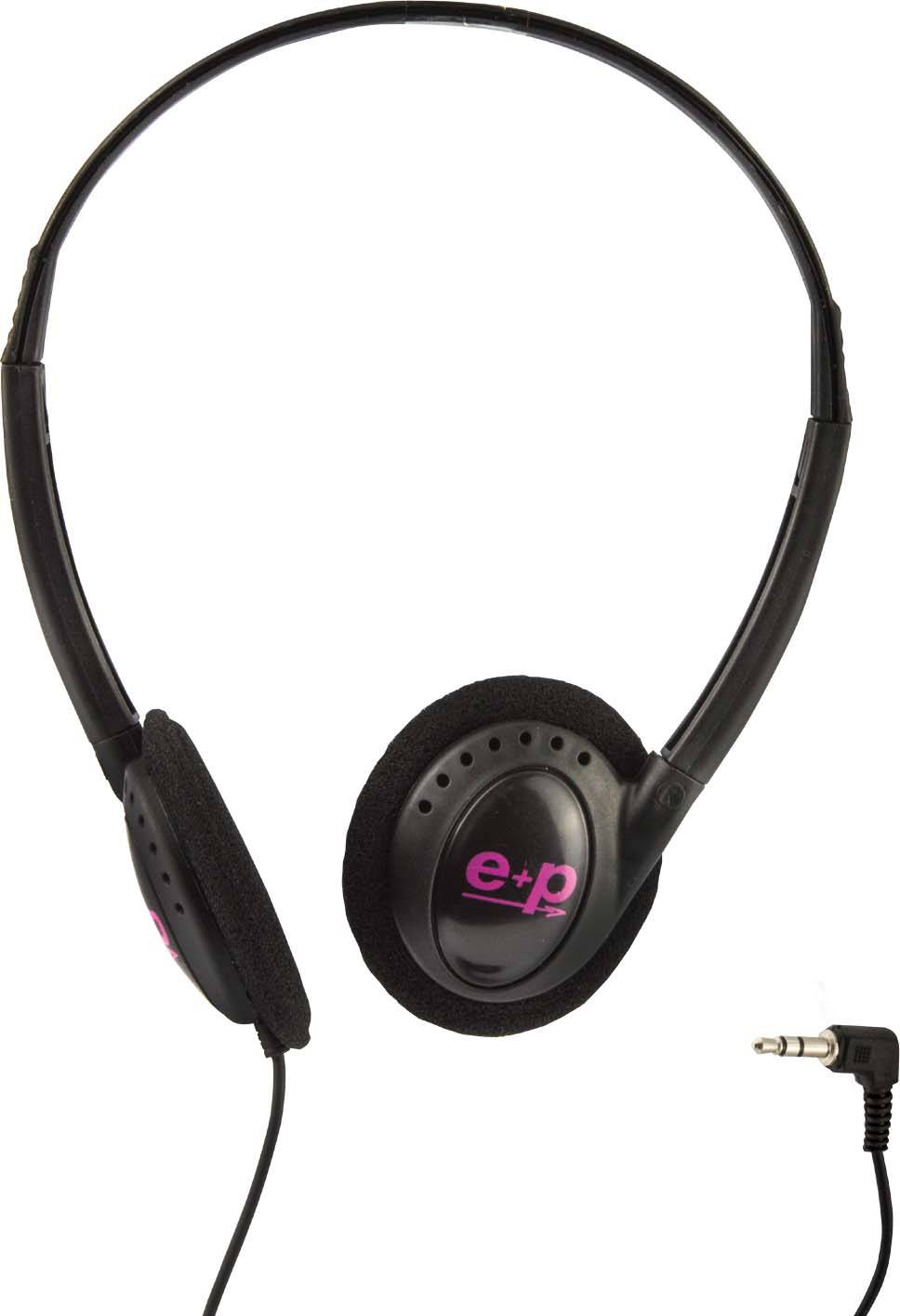 E+P Elektrik Stereo-Kopfhörer sw C 21 LOSE-0
