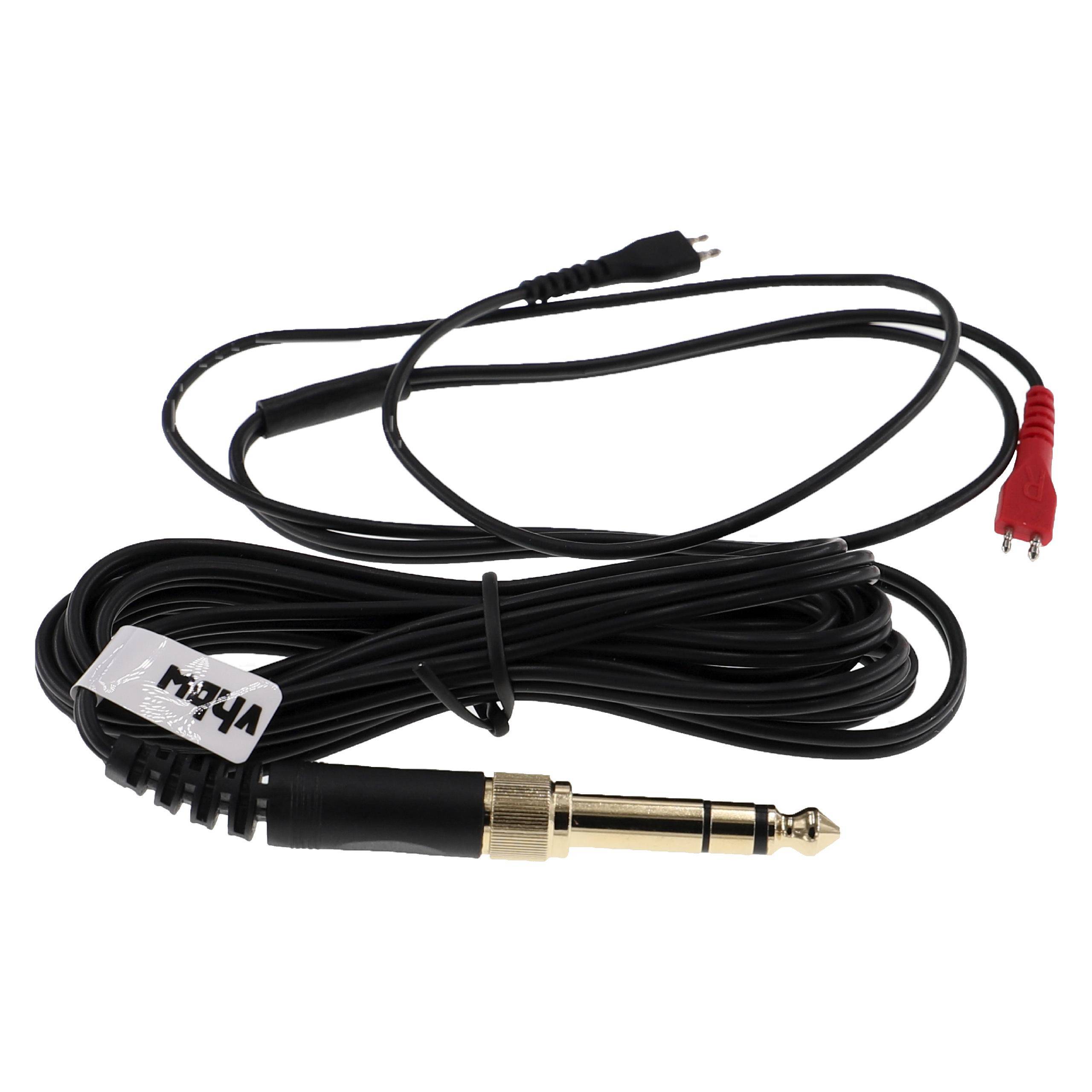 vhbw Audio AUX Kabel kompatibel mit Sennheiser HD 420 | HD 420 SL, HD 425 Kopfhörer - Audiokabel 3,5 mm Klinkenstecker-0