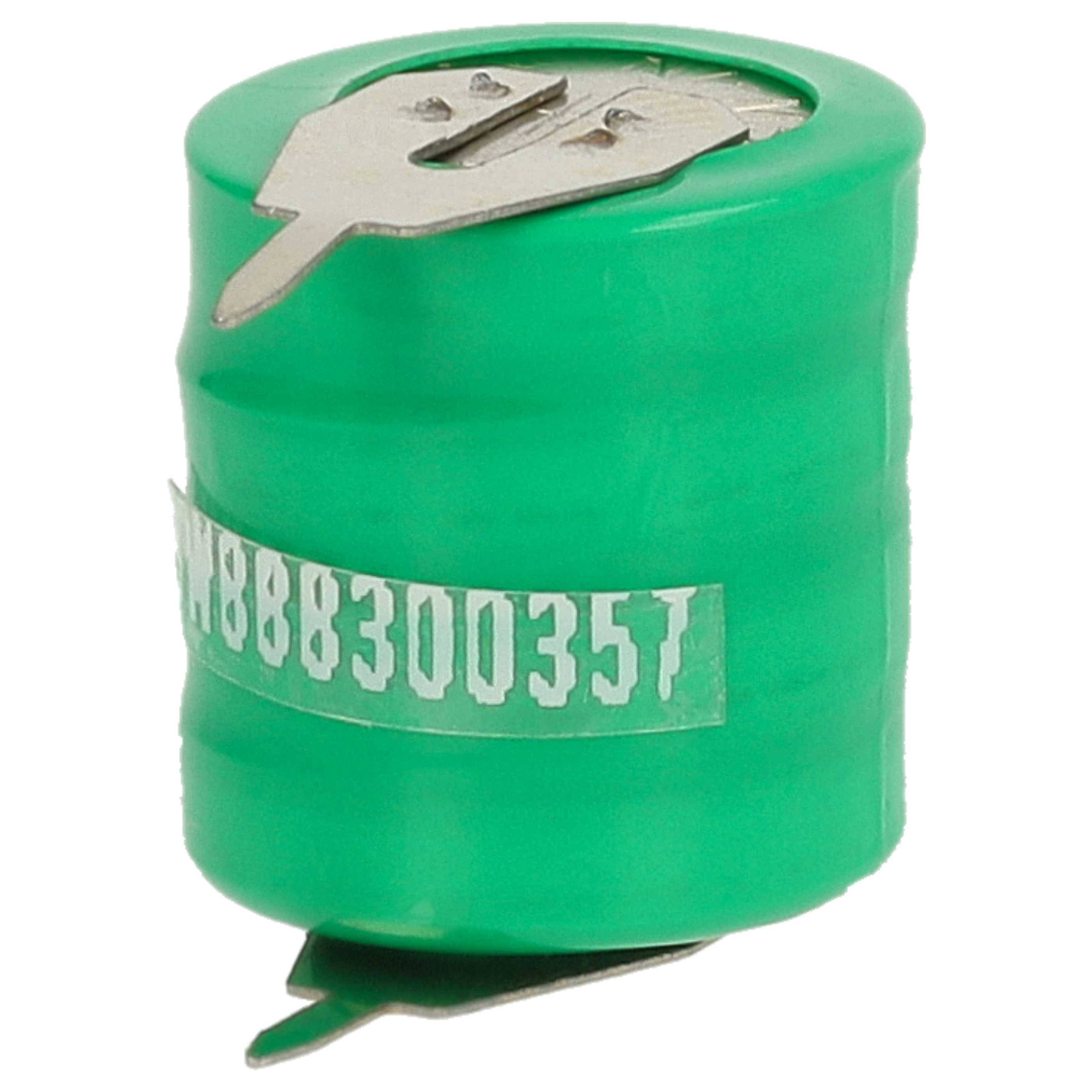 vhbw 10x NiMH Ersatz Knopfzellen-Akku Typ 4/V15H 2-Pins 20mAh 4,8V kompatibel mit Modellbau-Akkus, Solar-Leuchten uvm.-1