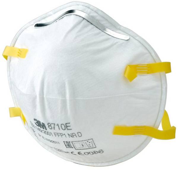 Feinstaubmaske 8710E, FFP1 NR D 3M