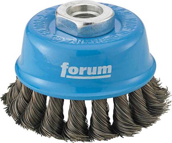 Forum Topfbürste Stahld. M14 65x0,50mm gezopft