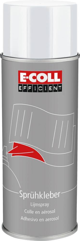 E-COLL Efficient Sprühkleber lösemittelhaltig Synthesekautschukbasis 400ml Dose-0