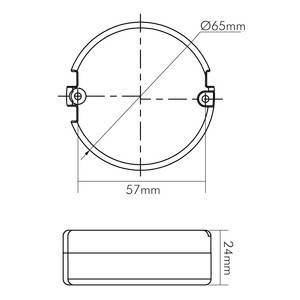 nobile LED-Betriebsgerät EL-8R-350 D dim CCV Verbinder-1