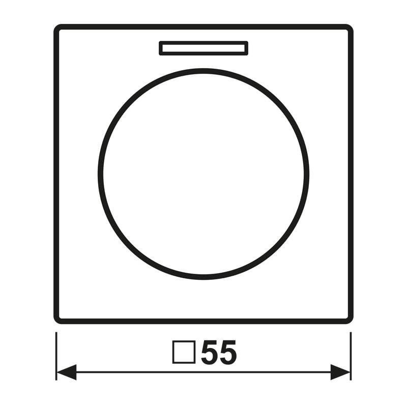 Jung Abdeckung für Drehsensor A 1540 KO5 CH-1