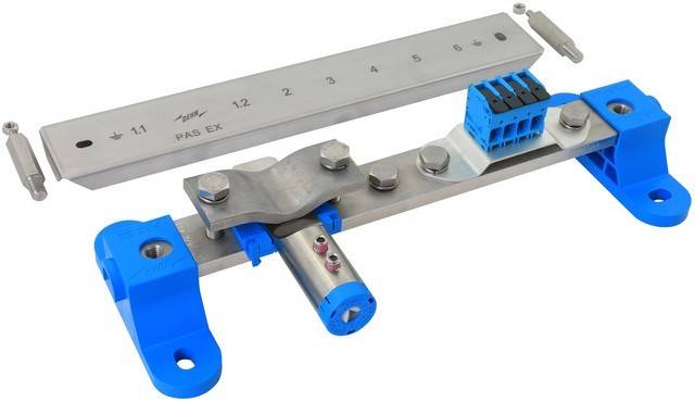 DEHN Potentialausgleichsschiene PAS EX 7AP SET-0