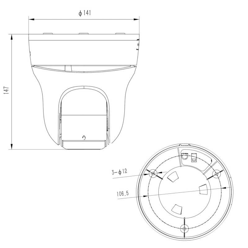 Grothe IP PTZ-Kamera VK 1099/391-1