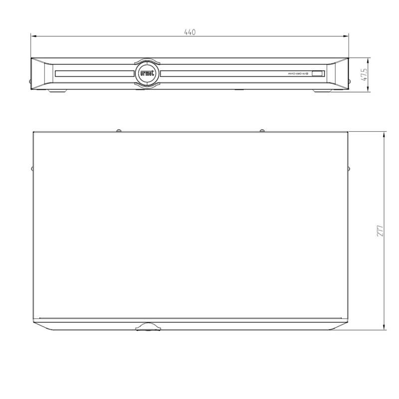 Grothe Netzwerkvideorekorder NVR 1098/452P-1