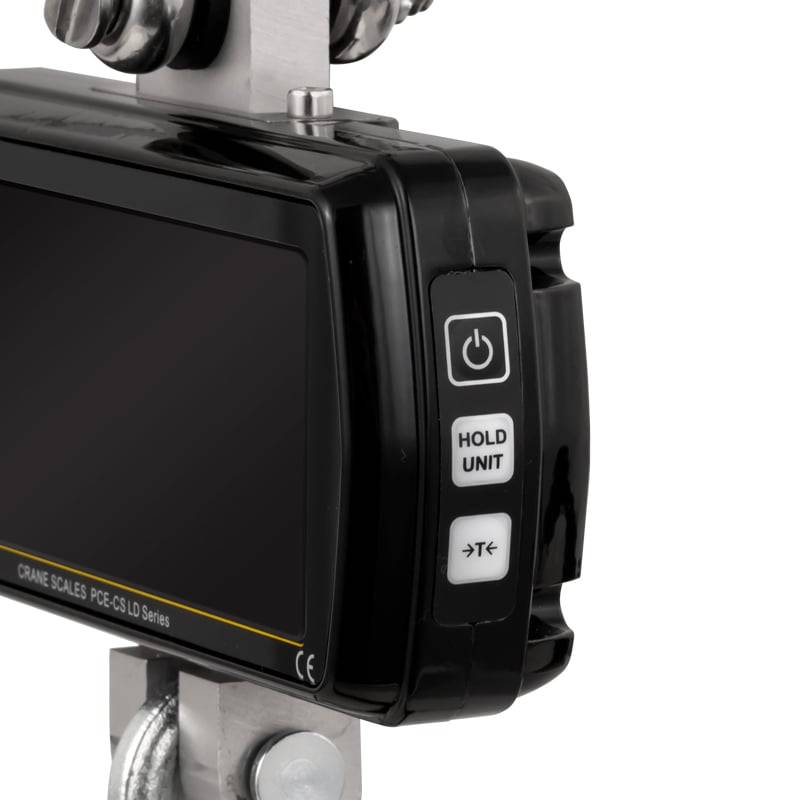 PCE Instruments Kranwaage PCE-CS 1000LD |1000 kg|+Fernbedienung|Genauigkeit 1% v.Mb.|groß|Haken |Schäkel inkl. uvm.-3