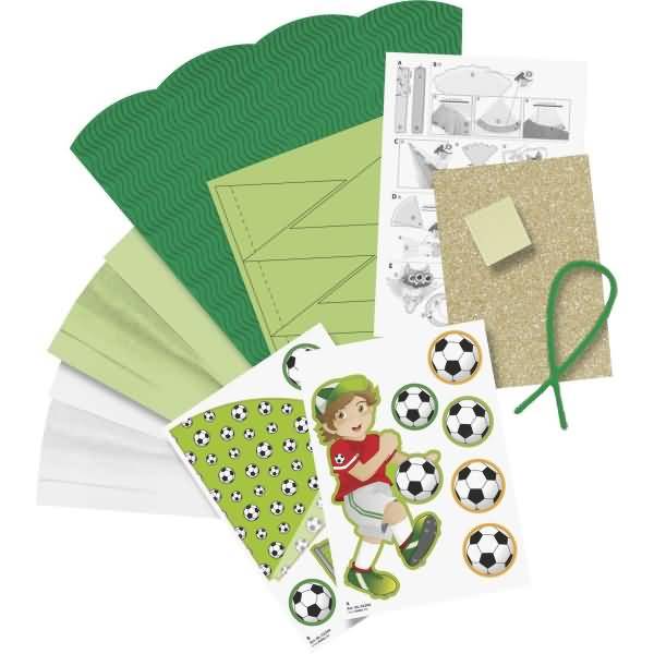 Schultütenbastelset 69cm Fussball-1