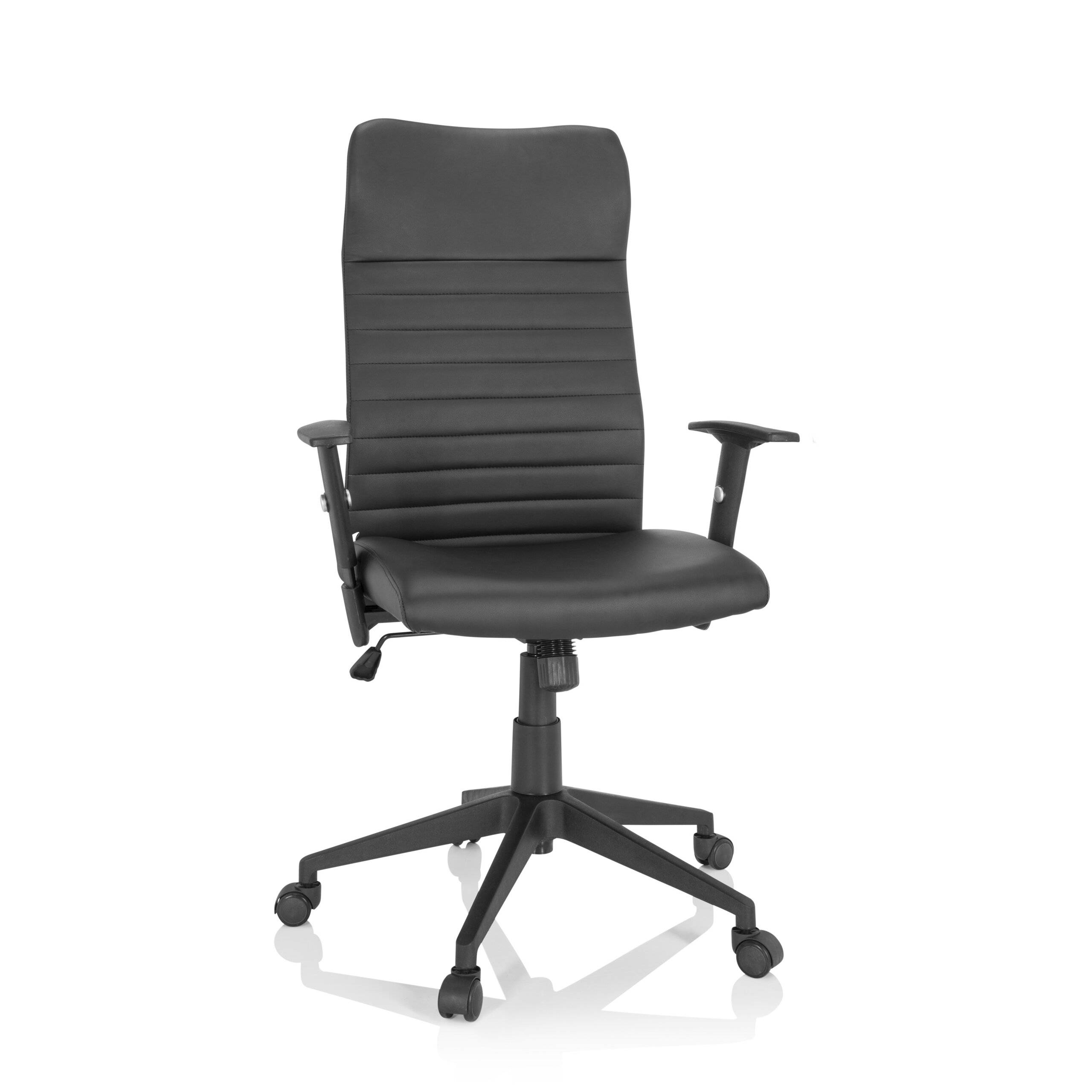 Bürostuhl Chefsessel ARTON 30 Kunstleder schwarz hjh OFFICE-0