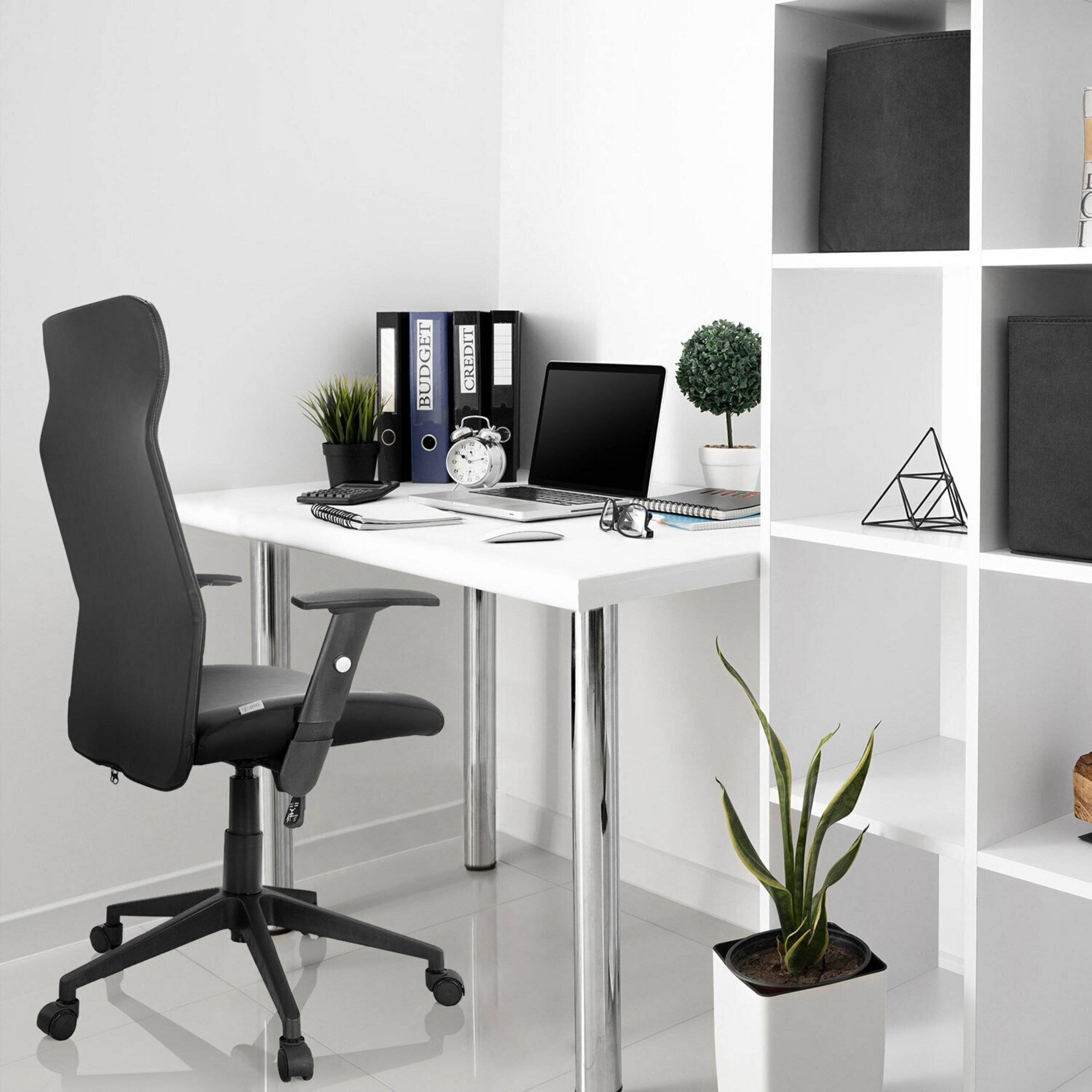 Bürostuhl Chefsessel ARTON 30 Kunstleder schwarz hjh OFFICE-4