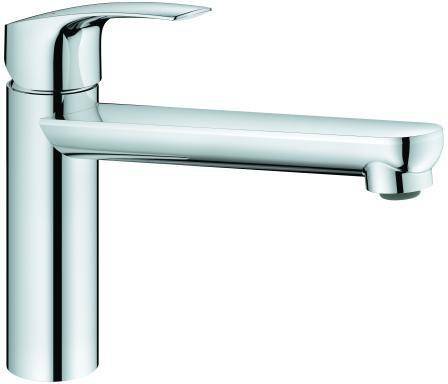GROHE EH-SPT-Batterie Eurosmart 30463 mittelhoher Auslauf chrom-0
