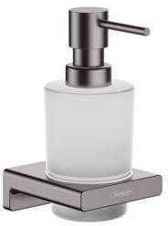 hansgrohe AddStoris Q Seifenspender, Brushed Black Chrome-0