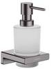 hansgrohe AddStoris Q Seifenspender, Brushed Black Chrome