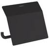 Hansgrohe AddStoris Q Toilettenpapierhalter, Deckel, Mattschwarz