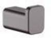 hansgrohe AddStoris Q Handtuchhaken, Brushed Black Chrome
