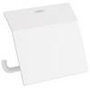Hansgrohe AddStoris Q Toilettenpapierhalter, Deckel, Mattweiß