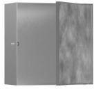 hansgrohe XtraStoris Rock Wandnische mit befliesbarer Tür 300/300/140, Edelstahl gebürstet-0
