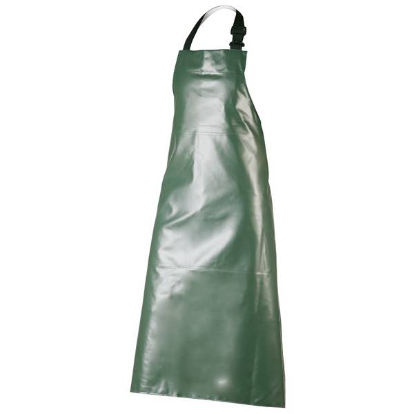STEFFEN PVC - Schürze NORWAY PVC/Polyester/PU, grün, ca. 90 x 115 cm