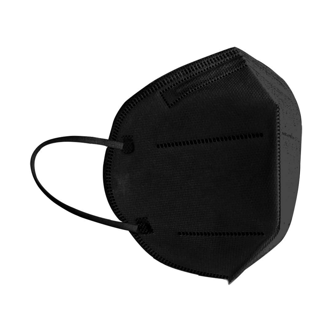 FFP2 Atemschutzmasken Komfort2 schwarz DIN EN 149:2001+A1:2009 Made in Germany 1 Stück-0
