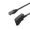 TAE-F Stecker auf RJ45 Stecker, VDSL Routerkabel, schwarz, 3,0m