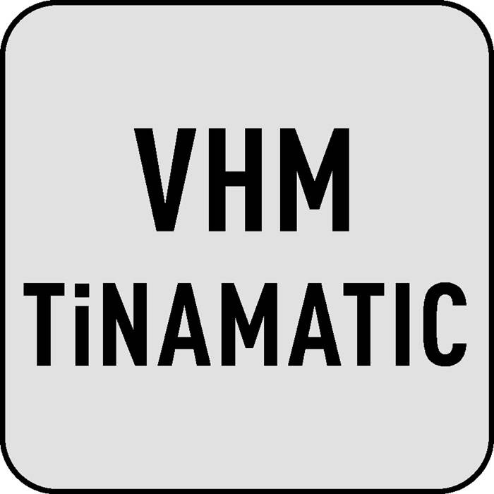 Symbolbild für Gewindefräser D.4mm M5 Steig.0,8mm VHM TINAMATIC HB 2xD MIMATIC