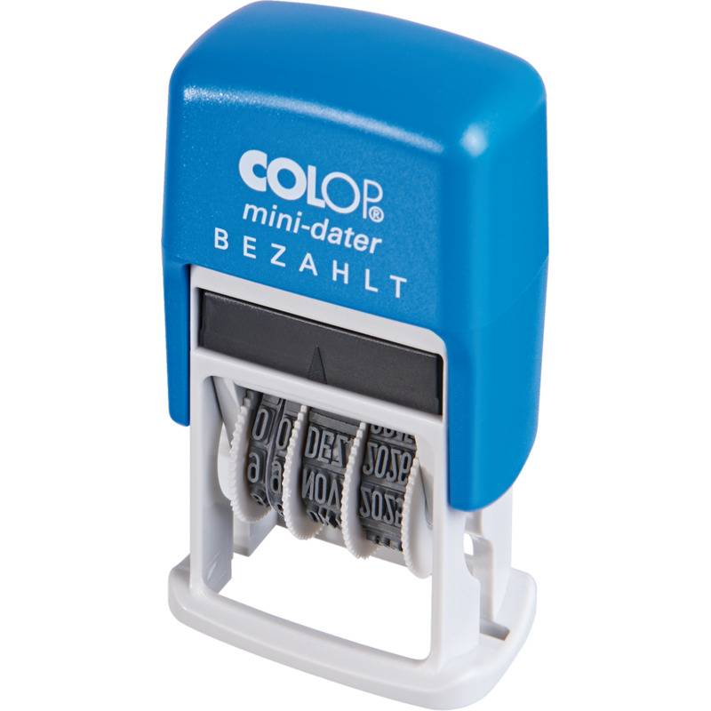 Selbstfärbestempel Mini Dater 160 BEZAHLT-0