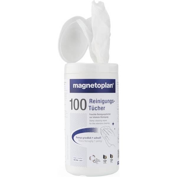 magnetoplan Whiteboard-Reinigungstücher, 100 Stück (70002300)