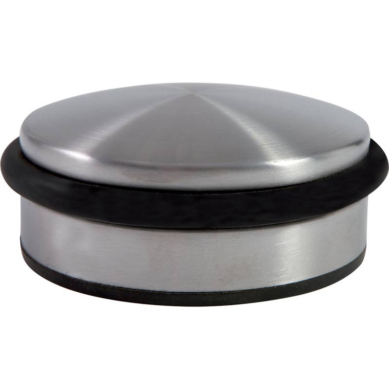 ALBA Türstopper, Edelstahl-Oberfläche, silber