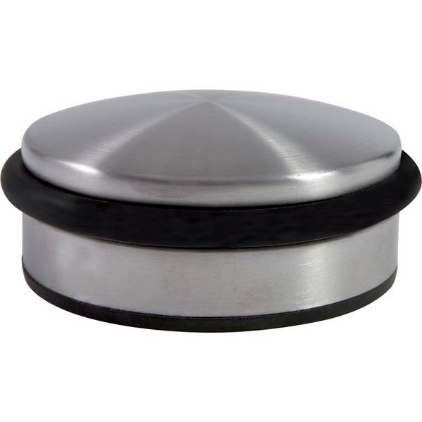 ALBA Türstopper, Edelstahl-Oberfläche, silber