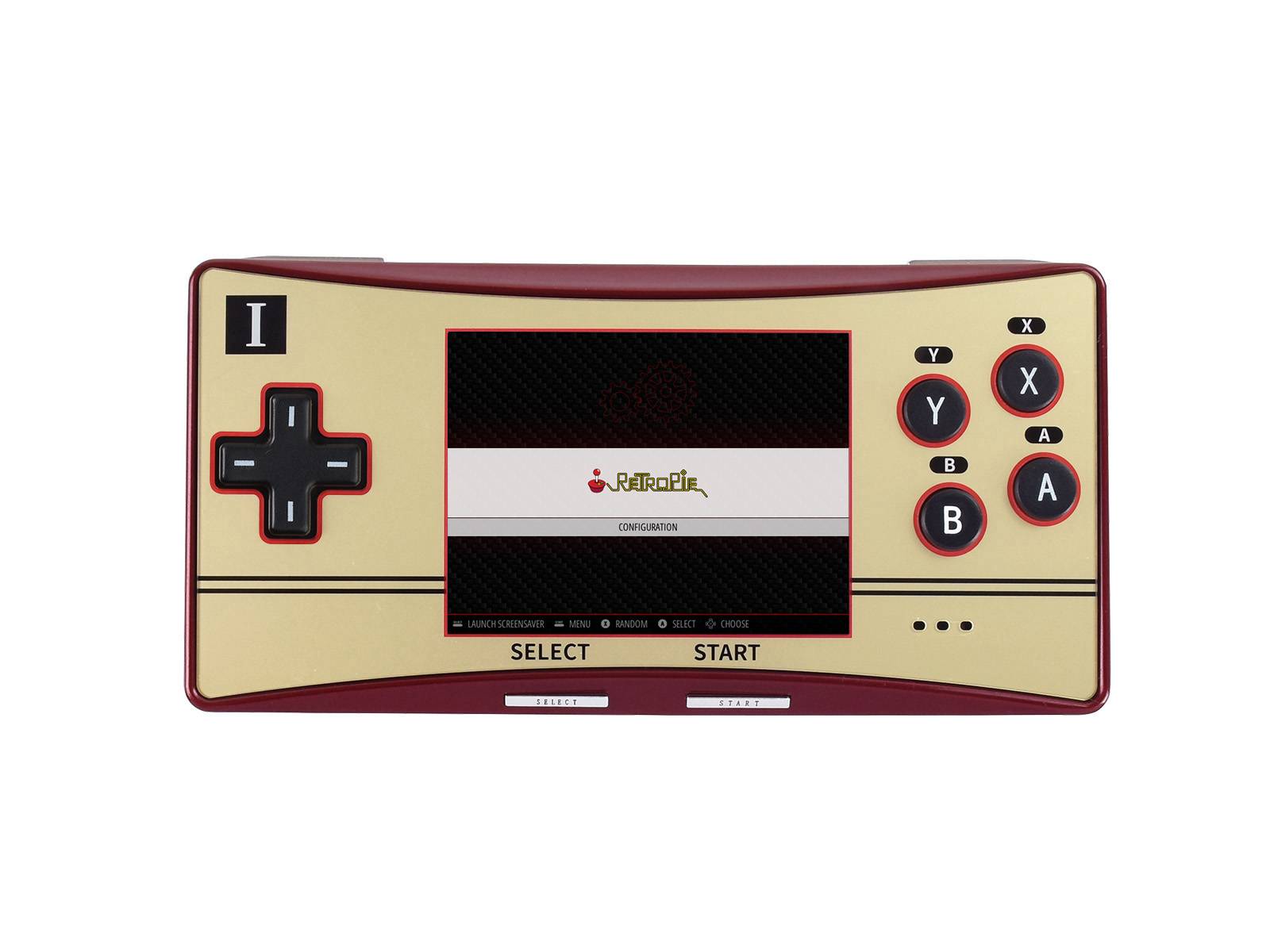 WaveShare GPM280 Portable Game Console Raspberry Pi Compute Module 4 Lite 64GB TF Card-4