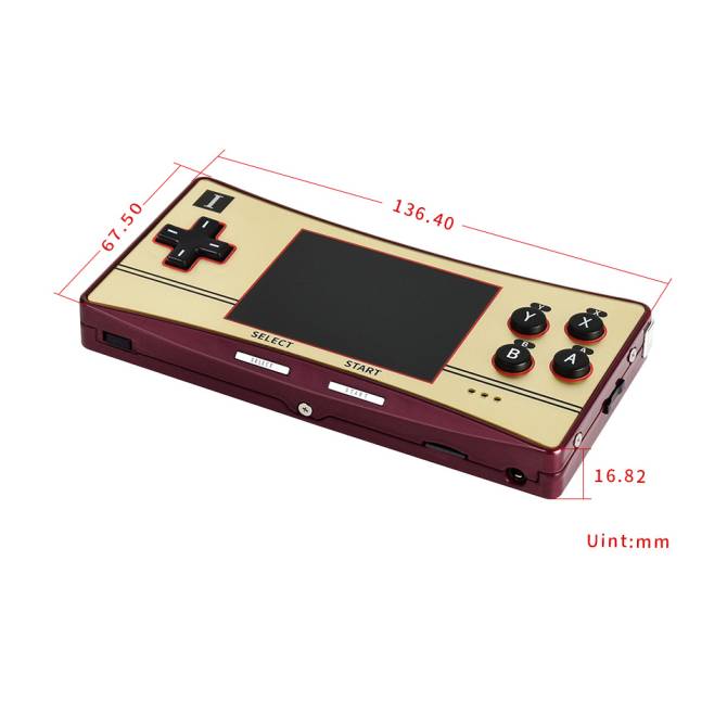 WaveShare GPM280 Portable Game Console Raspberry Pi Compute Module 4 Lite 64GB TF Card-6