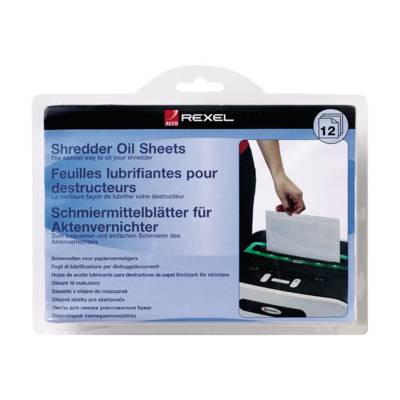 Rexel - Schredder-Ölblätter (Packung mit 12)-0