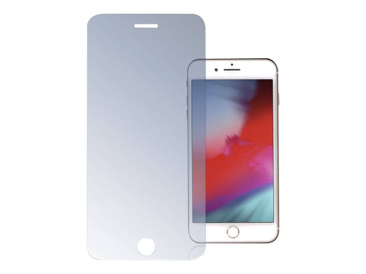 4smarts Second Glass - Bildschirmschutz für Handy - 2.5D - Glas - durchsichtig - für Apple iPhone 7, 8, SE (2. Generatio-0