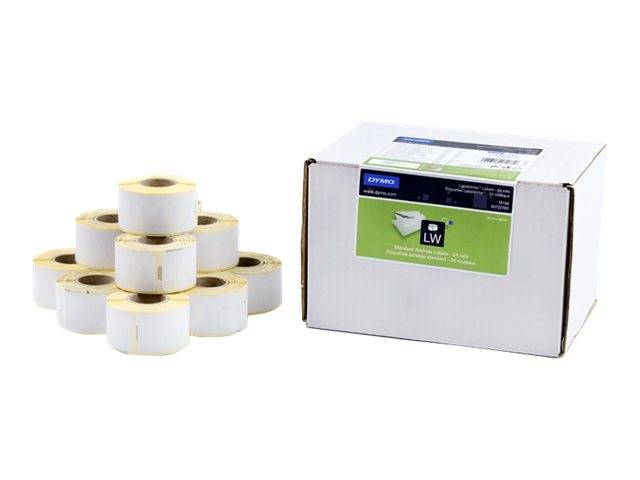 DYMO LabelWriter Address - Permanenter Klebstoff - weiß - 28 x 89 mm 3120 Etikett(en) (24 Rolle(n)-0