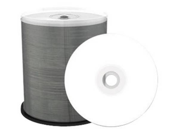MediaRange Inkjet Fullsurface-Printable - 100 x DVD-R