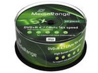 MediaRange - 50 x DVD+R - 4.7 GB (120 Min.) 16x-5