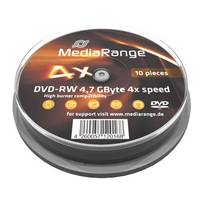 MEDIARANGE 10 x DVD-RW - 4.7 GB (120 Min.) 4x - Spindel-2