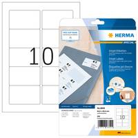 HERMA Special - Papier - matt - permanent selbstklebend - beschichtet - weiß - 83.8 x 50.8 mm - 90 g/m² - 250 Etikett(en-8
