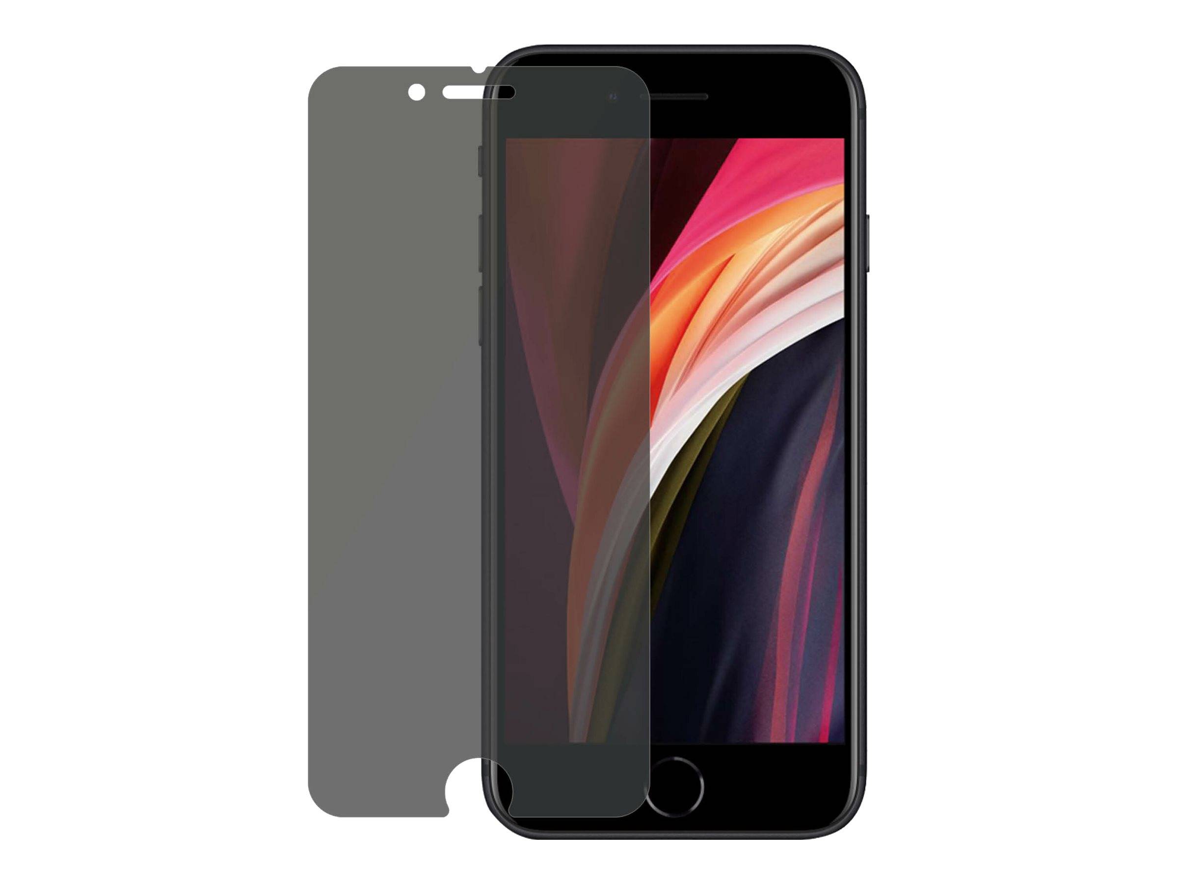 PanzerGlass Privacy - Bildschirmschutz für Handy - Glas - mit Sichtschutzfilter - kristallklar - für Apple iPhone 6, 6s,-8