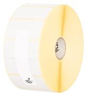 Zebra Z-Select 2000T - Matt - permanenter Acrylklebstoff - beschichtet - perforiert - 6,3 mil - weiß - 25.4 x 76.2 mm-4