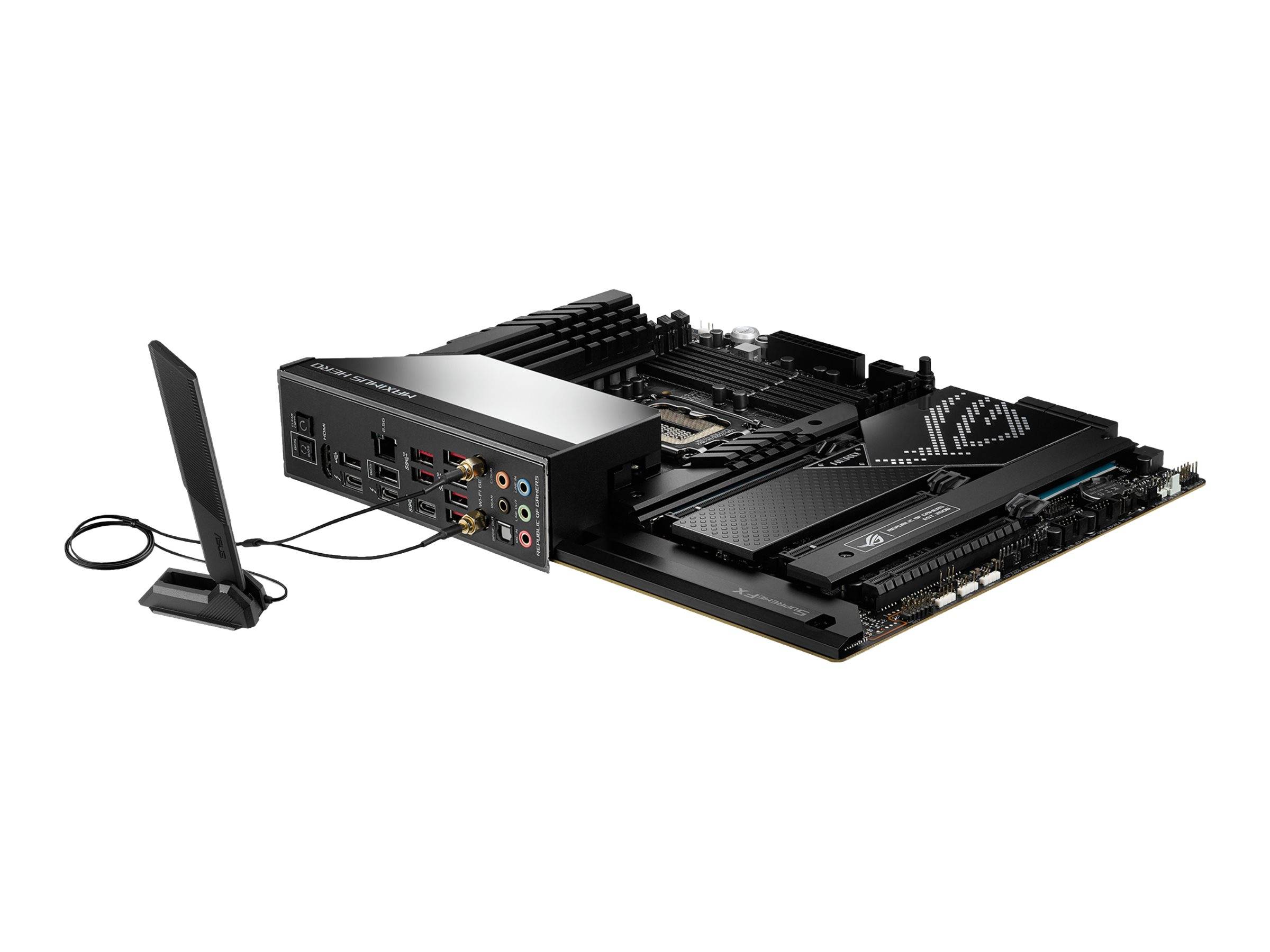ASUS ROG MAXIMUS Z690 HERO - Motherboard - ATX - LGA1700-Sockel - Z690 Chipsatz - USB-C Gen2, USB 3.2 Gen 1, USB 3.2 Gen-1