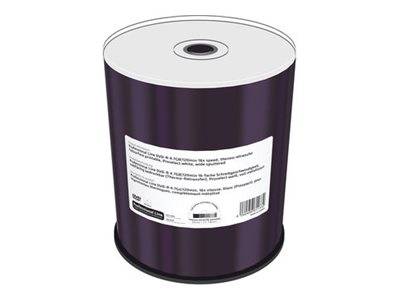 MEDIARANGE MRPL603-C - DVD-R - 120 mm - Druckbar - 100 Stück(e) - 4,7 GB - Profe-0