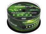 MediaRange - 50 x DVD-R - 4.7 GB (120 Min.) 16x-5