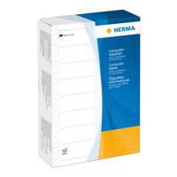 HERMA Computer labels - Papier - matt - permanent selbstklebend - perforiert - weiß - 88.9 x 48.4 mm 6000 Etikett(en) (2-8