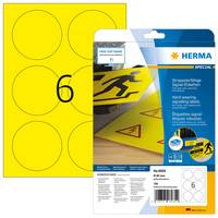 HERMA Special - Matt - selbstklebend - Gelb - 85 x 85 mm 150 Etikett(en) (25 Bogen x 6)-8