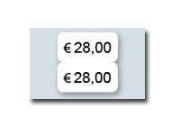 DYMO LabelWriter MultiPurpose - Permanenter Klebstoff - weiß - 13 x 25 mm 1000 Etikett(en) (1 Rolle(n)-3