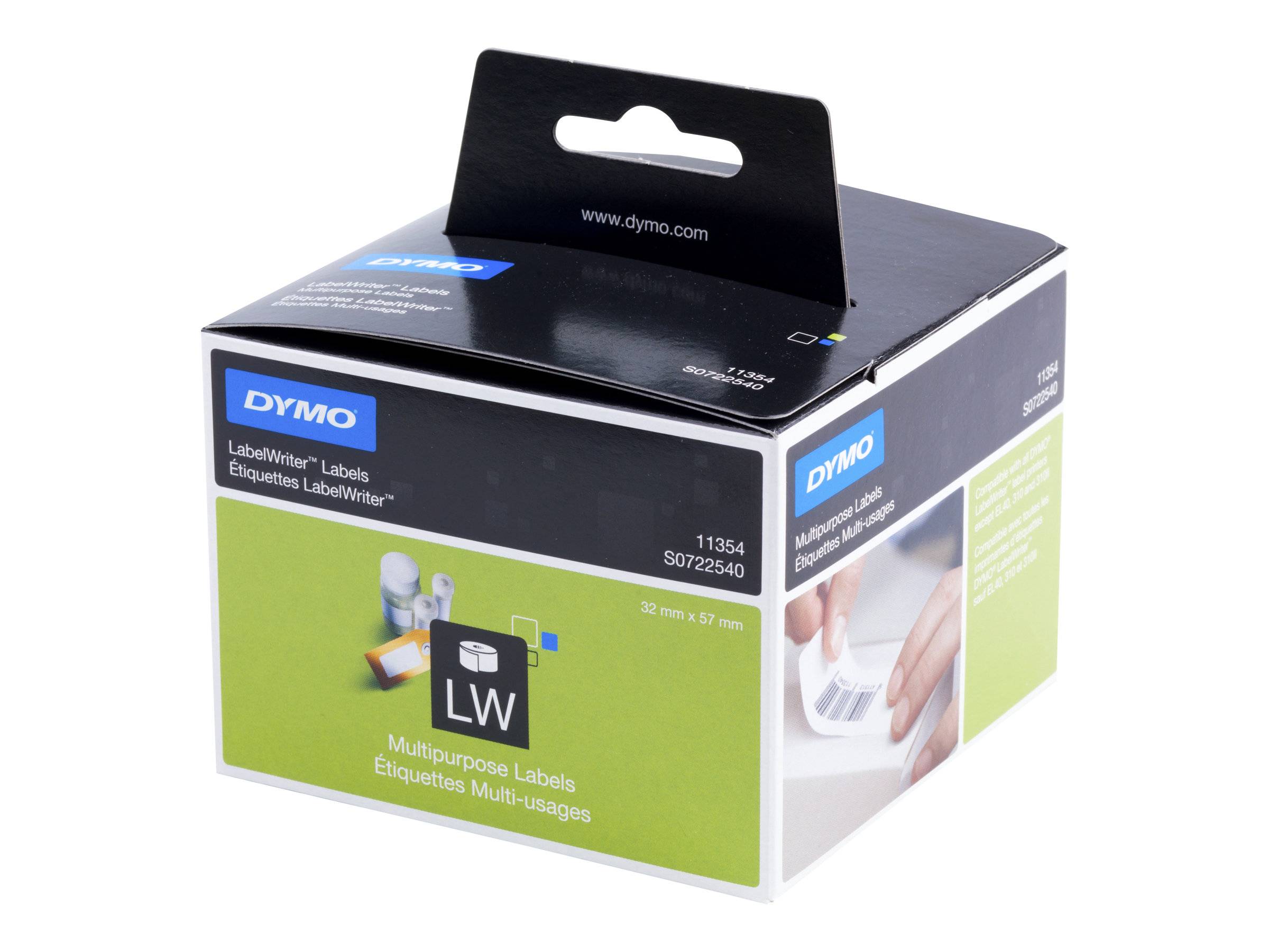 DYMO LabelWriter - Weiß - 57 x 32 mm 1000 Etikett(en) (1 Rolle(n)-0