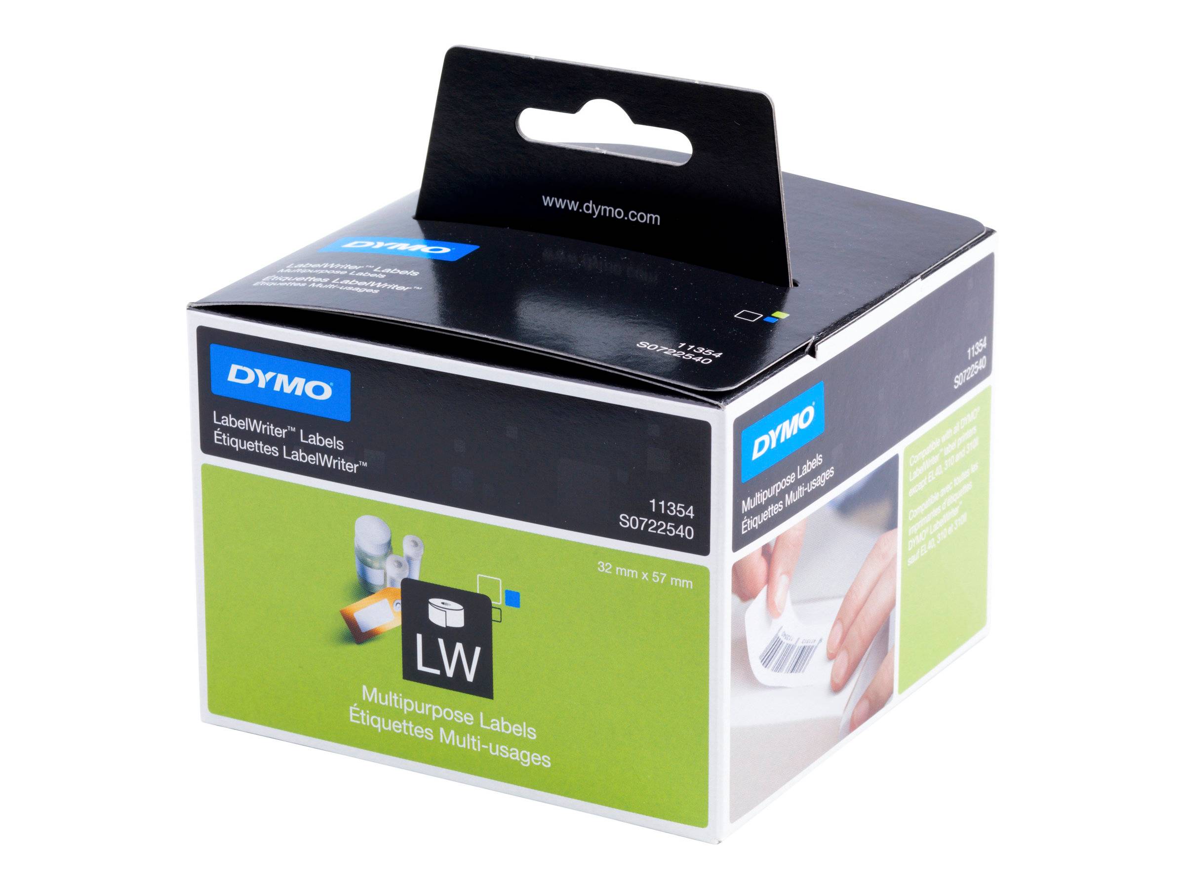 DYMO LabelWriter - Weiß - 57 x 32 mm 1000 Etikett(en) (1 Rolle(n)-6